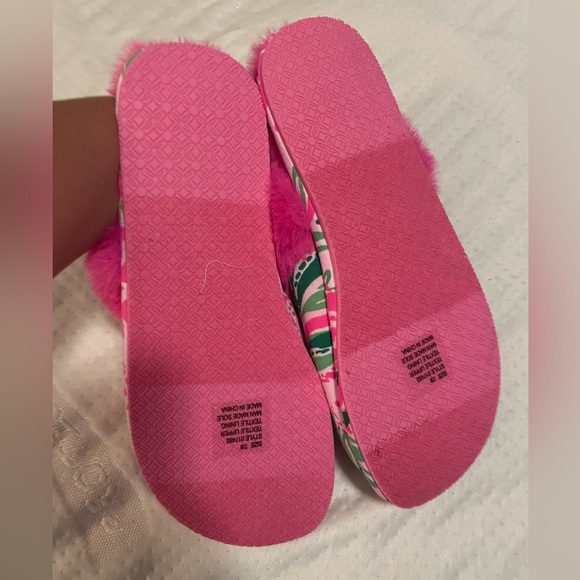 🌸NEVER WORN🌸LILLY PULITZER SLIPPERS - Picture 2 of 4